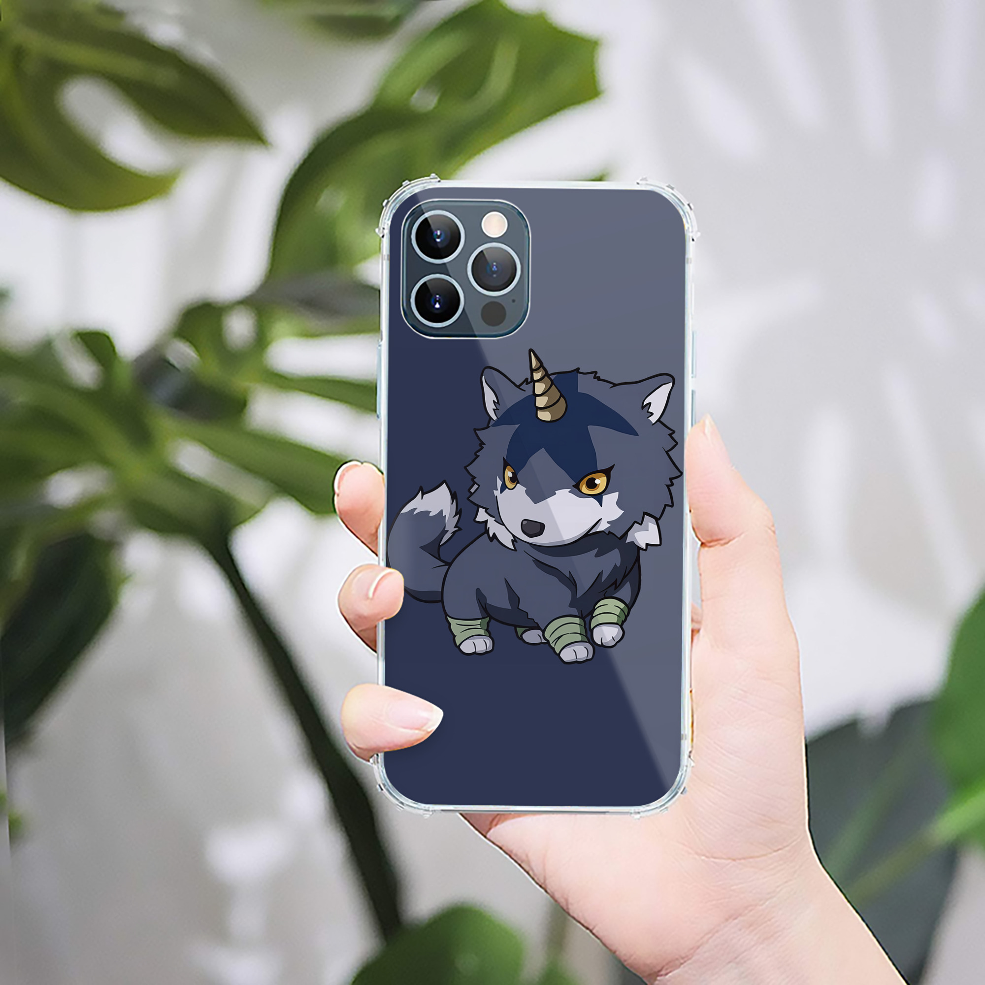 （画像用） 転スラ Regarding Reincarnated to Slime 【iPhone 12シリーズ対応】透明スマホケース（クリアソフトケース）